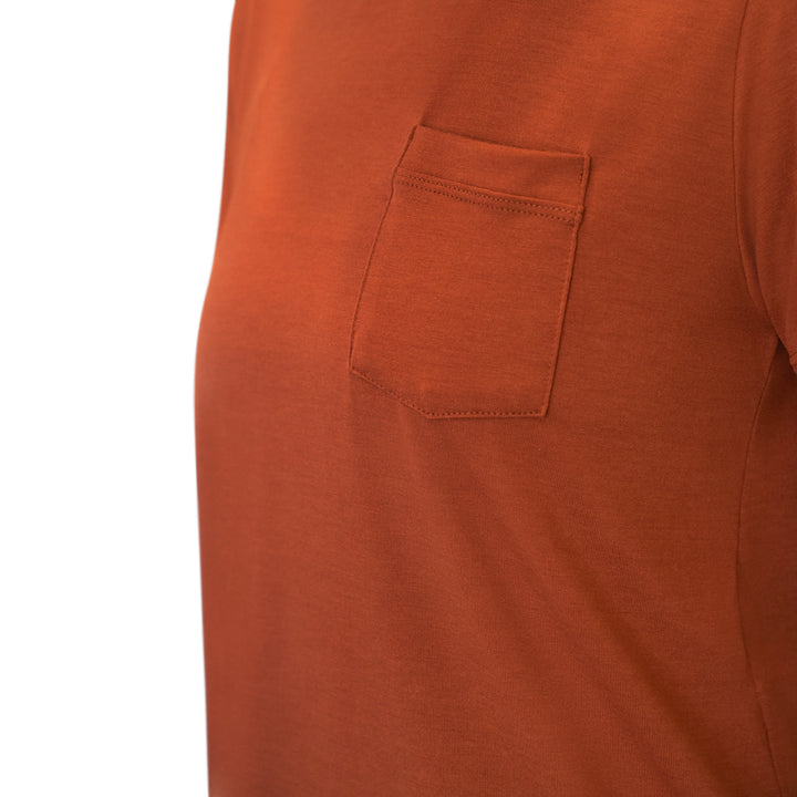 Shredly Pocket Tee - Women's Terracotta