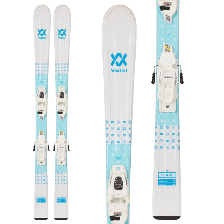 Völkl Flair Jr Skis + vMotion 4.5 GW Bindings - Kids' 2023