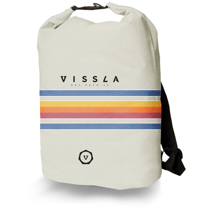Vissla 7 Seas 35L Dry Backpack Grey Dawn