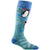 Darn Tough Penguin Peak OTC Midweight Socks - Women's Aqua