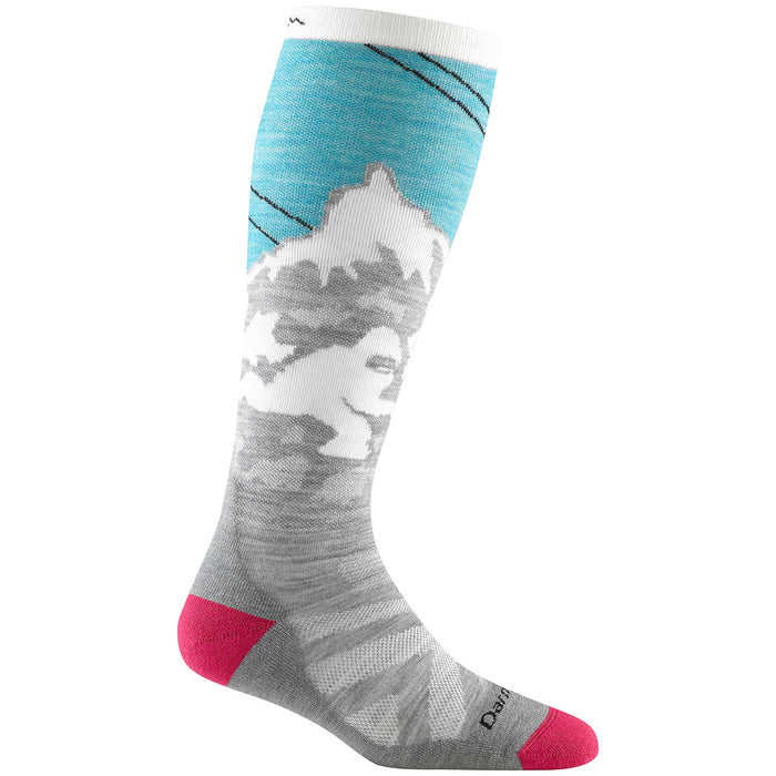 Darn Tough Yeti OTC Midweight Socks - Women's Aqua
