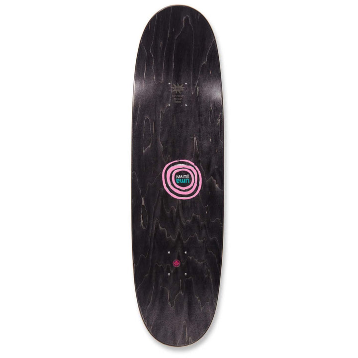 Uma Landsleds Triplets on Toenail 9.0 Skateboard Deck