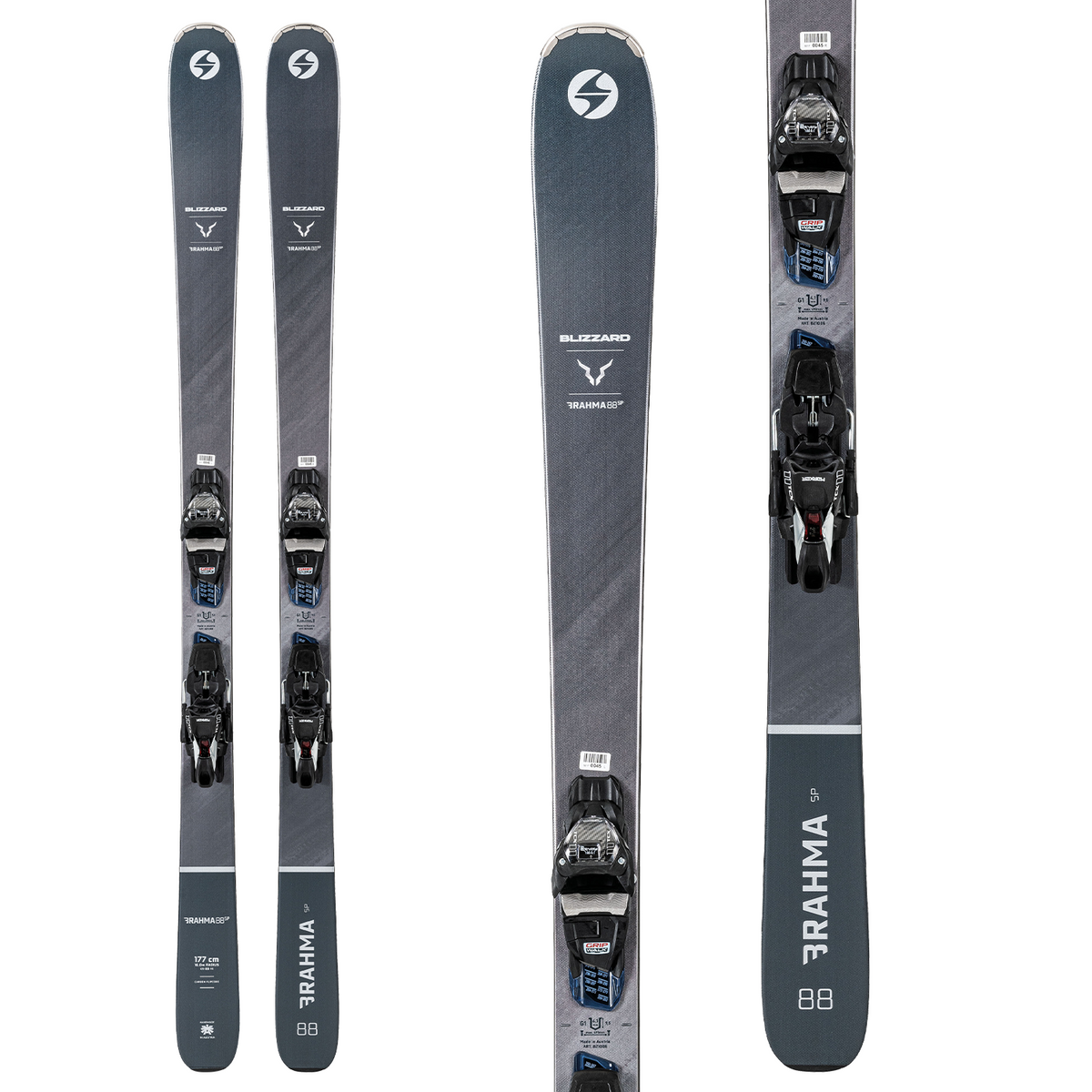 Blizzard Brahma SP 88 Skis + TCX 11 Demo Bindings 2022