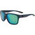 Dragon Mariner X Polarized Sunglasses Matte Navy/Luma Lens Deep Green Ion