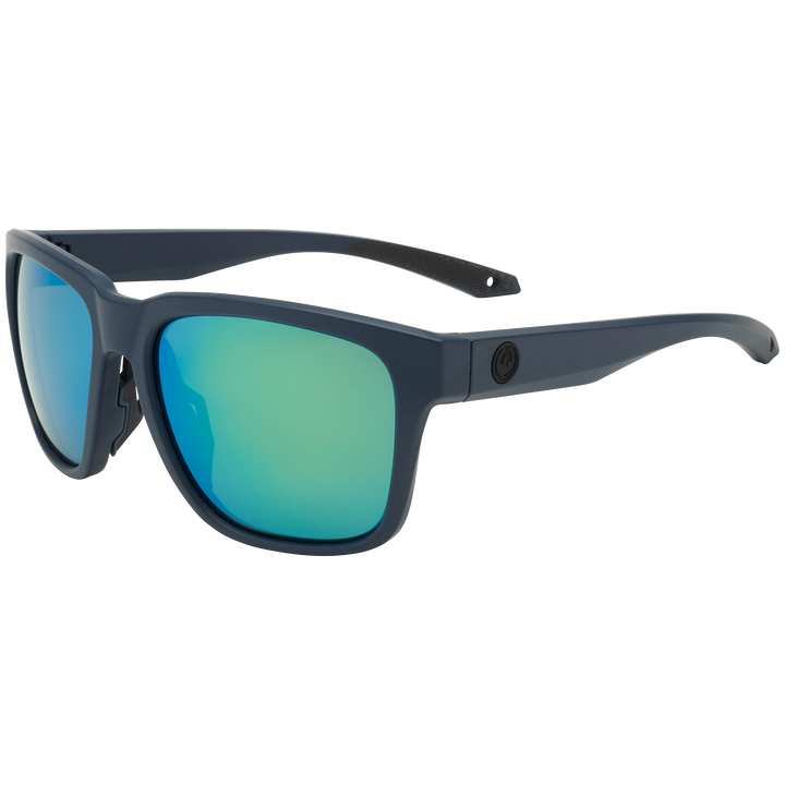 Dragon Mariner X Polarized Sunglasses Matte Navy/Luma Lens Deep Green Ion