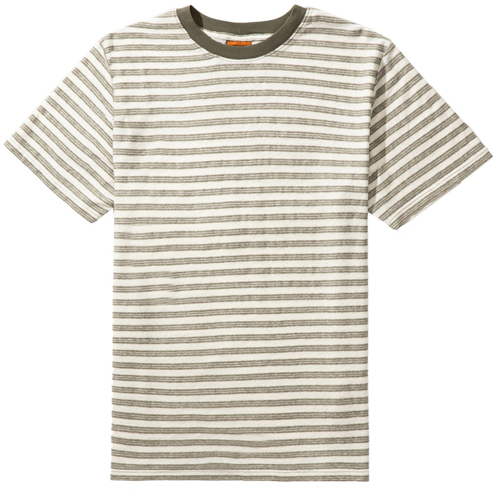 Rhythm Endure Stripe Vintage T-Shirt - Men's Olive