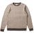 Rhythm Herringbone Knit Sweater - Men's Brown
