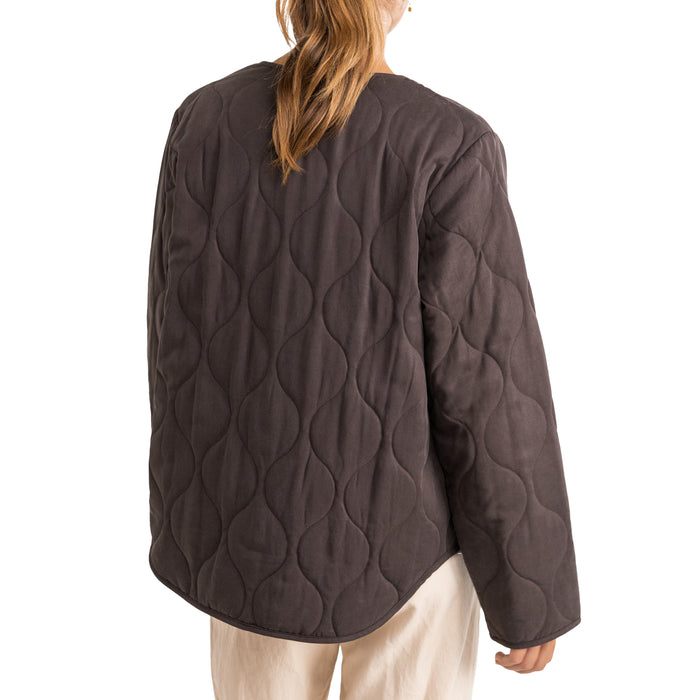 Rhythm Escapade Quilted Jacket - Women's Dark Oak