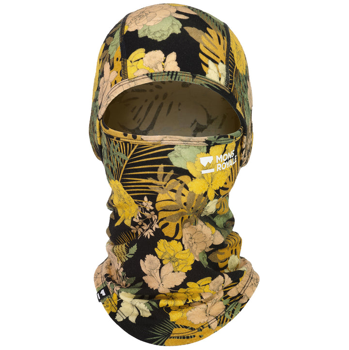 MONS ROYALE Santa Rosa Merino Flex 200 Balaclava Floral Camo