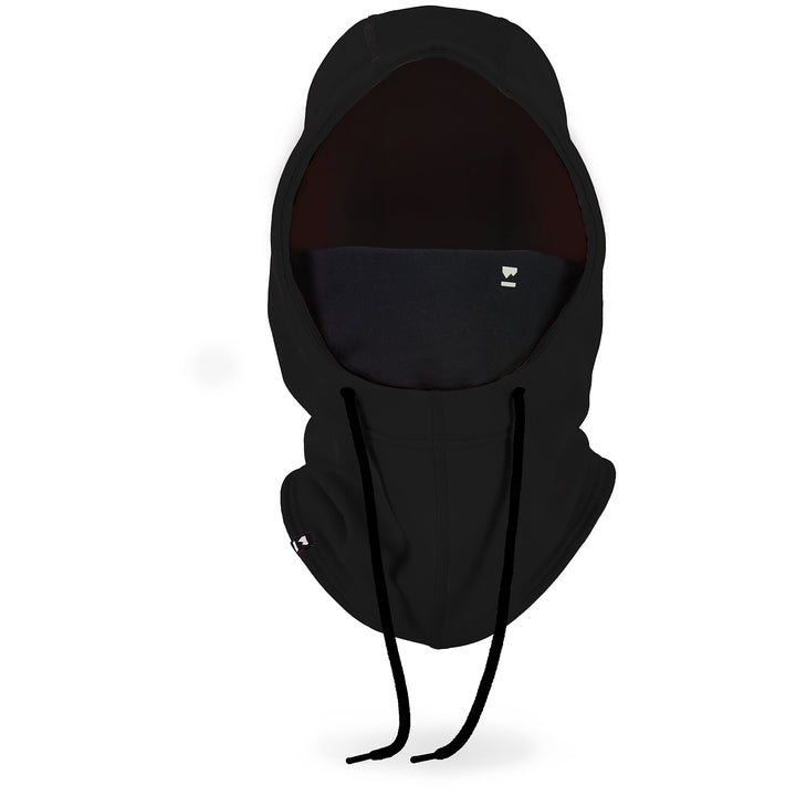 MONS ROYALE Decade Merino Fleece Hood Black