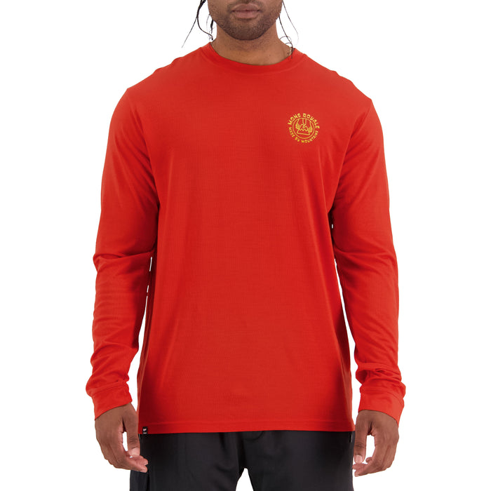 MONS ROYALE Icon Shirt - Unisex Retro Red
