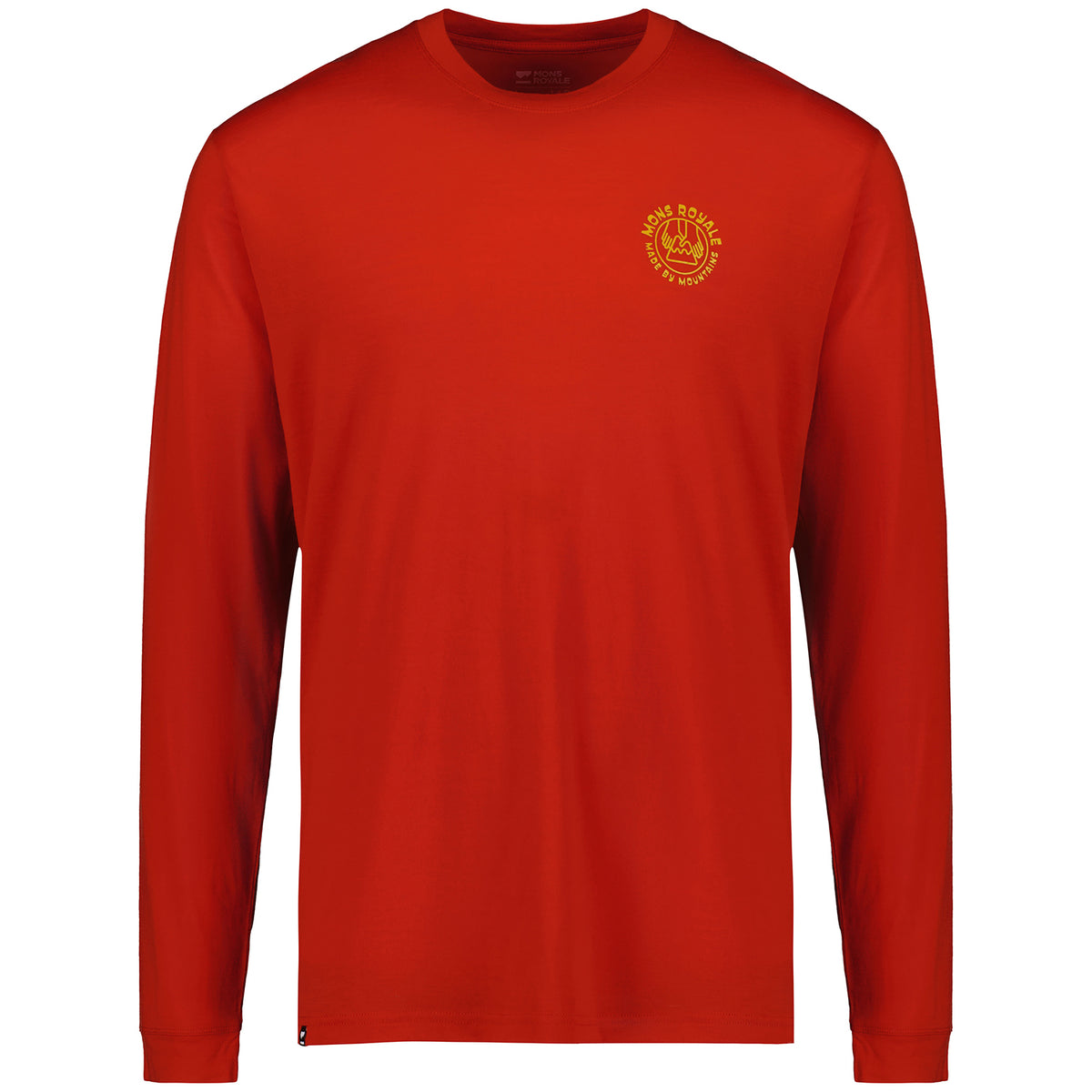MONS ROYALE Icon Shirt - Unisex Retro Red
