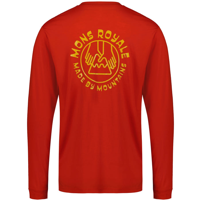 MONS ROYALE Icon Shirt - Unisex Retro Red