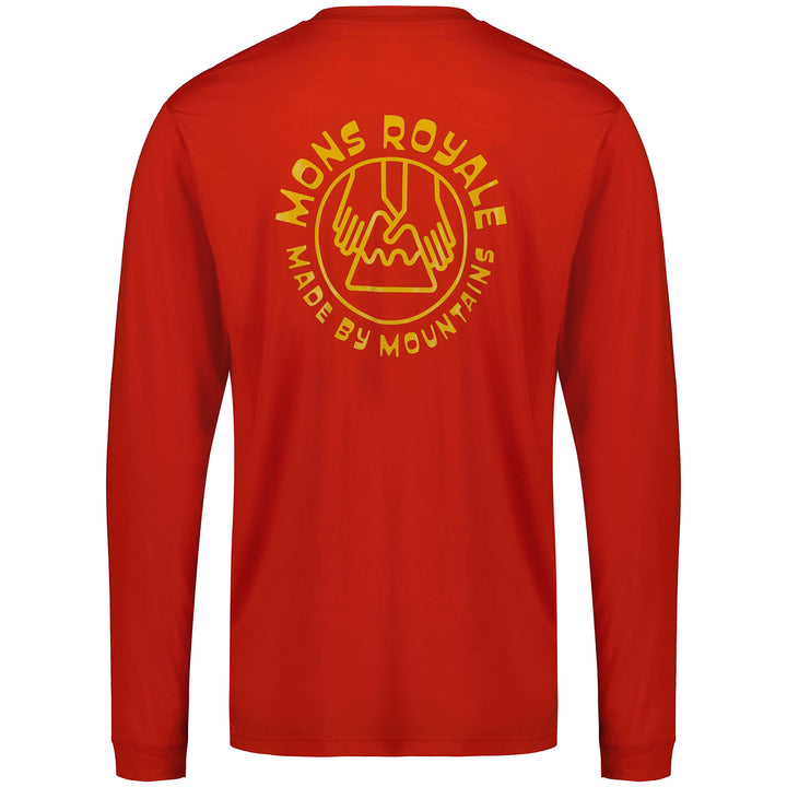 MONS ROYALE Icon Shirt - Unisex Retro Red