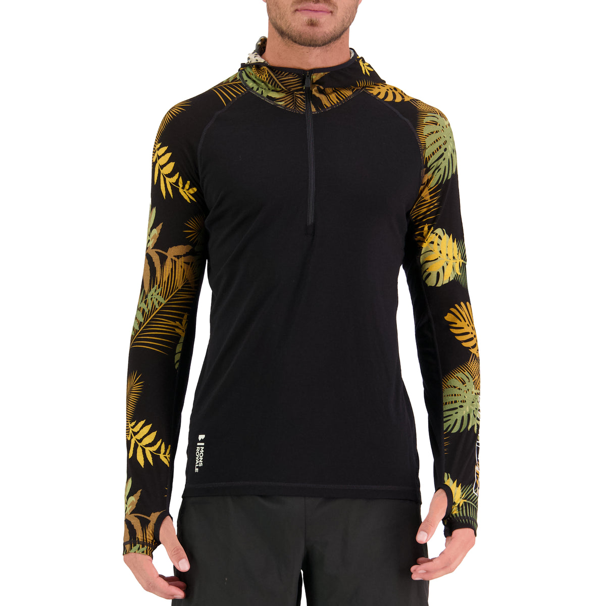 MONS ROYALE Temple Hood Top - Men's Native Camo