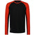 MONS ROYALE Temple Long-Sleeve Top - Men's Retro Red/Black
