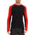 MONS ROYALE Temple Long-Sleeve Top - Men's Retro Red/Black