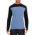 MONS ROYALE Yotei Long-Sleeve Top - Men's Black/Blue Slate