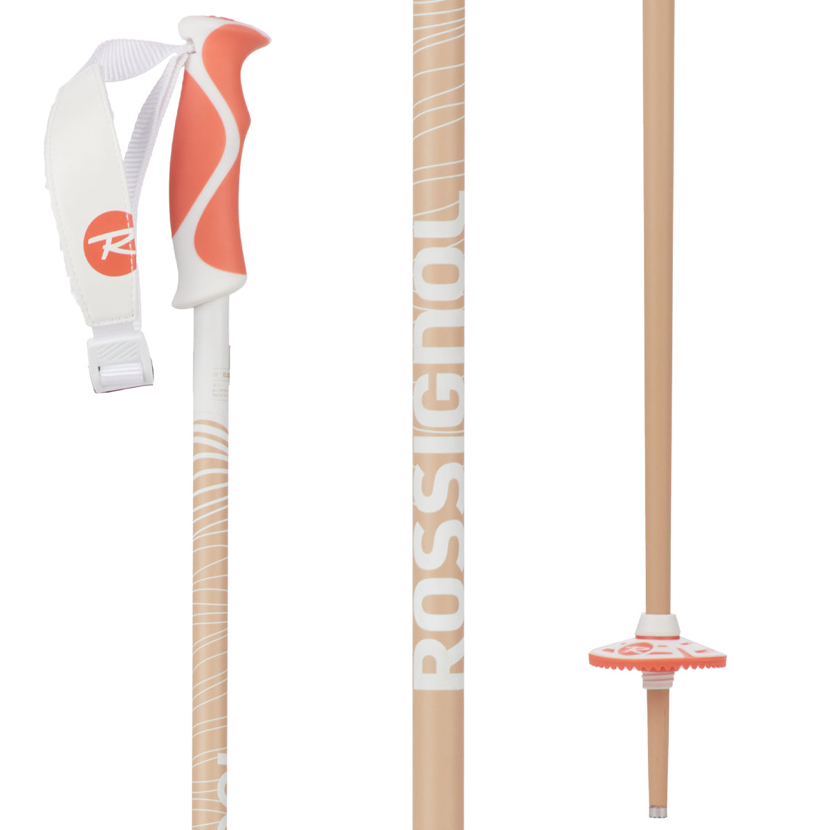 Rossignol Electra Premium Ski Poles - Women's 2022 Beige