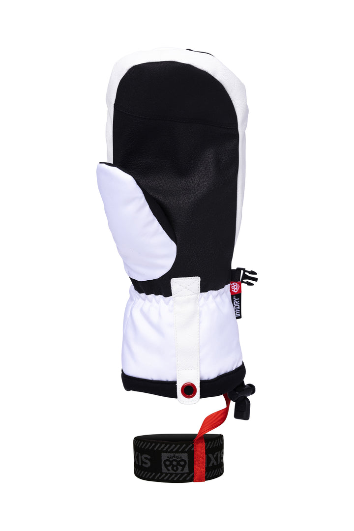 686 Team Merino Mittens White