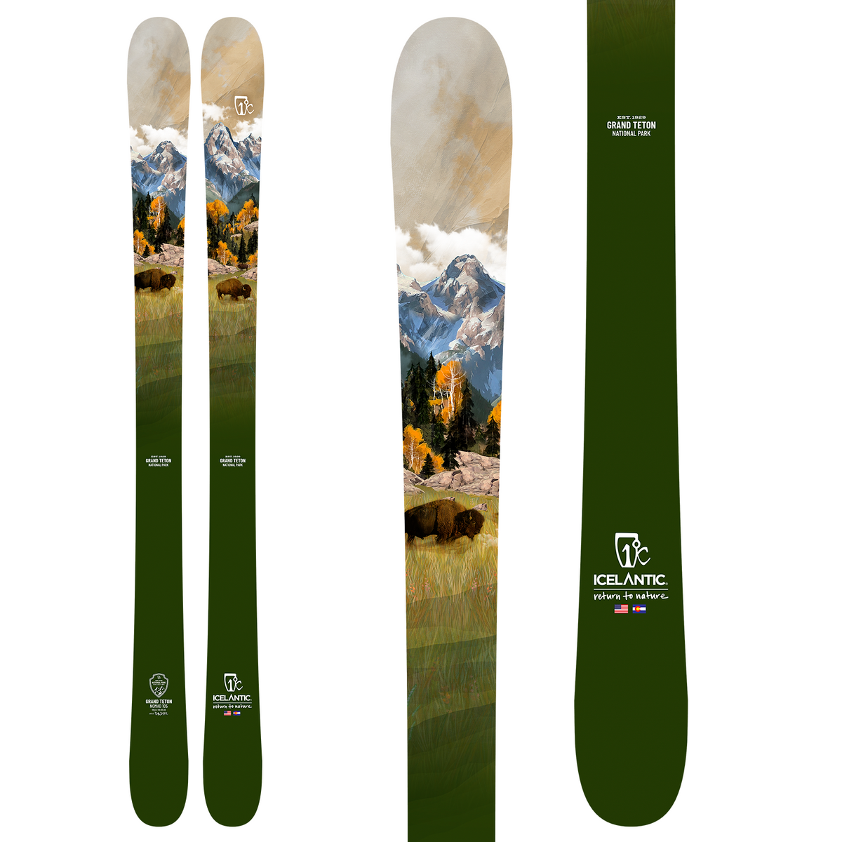 Icelantic Teton Nomad 105 Skis 2025