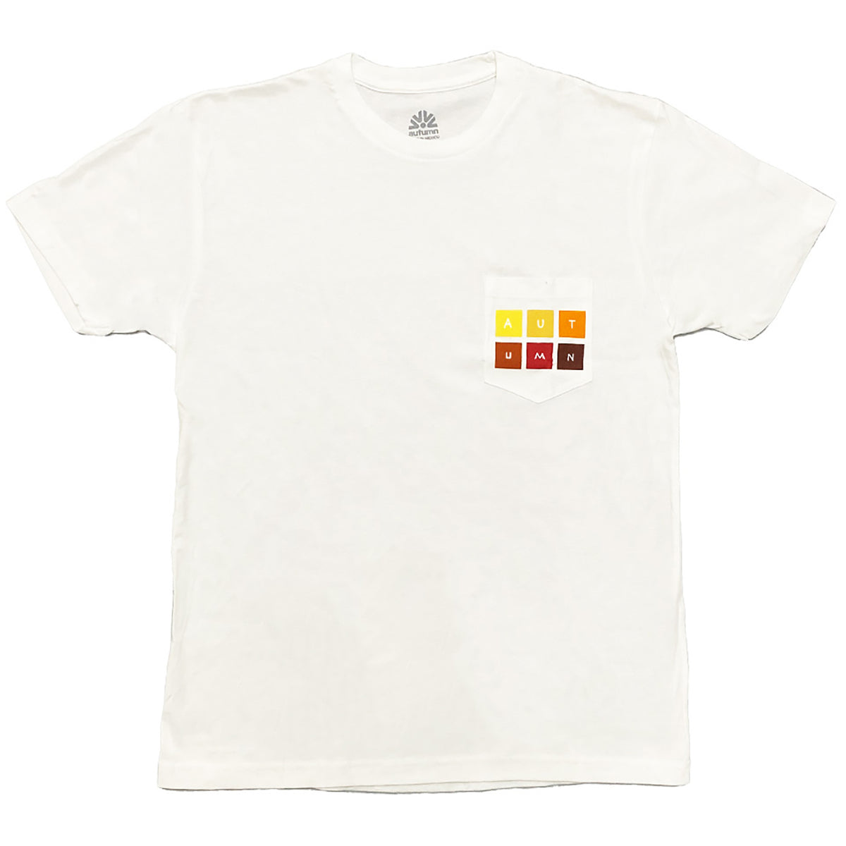 Autumn Shades Logo Pocket T-Shirt - Men's Natural