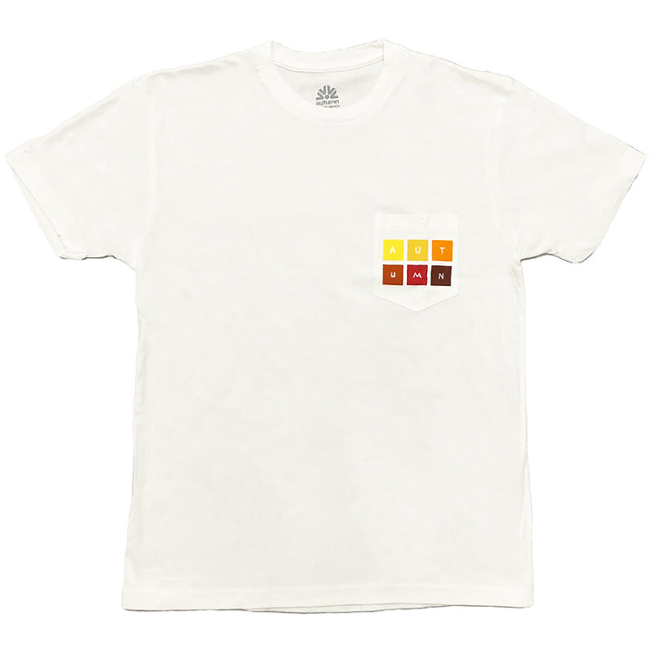 Autumn Shades Logo Pocket T-Shirt - Men's Natural