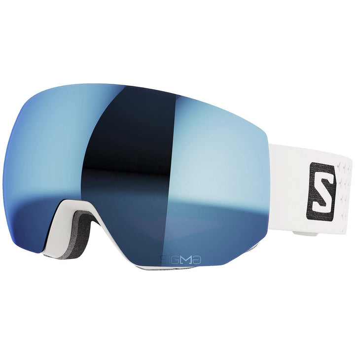 Salomon Radium Pro Goggles White/Sigma Sky Blue