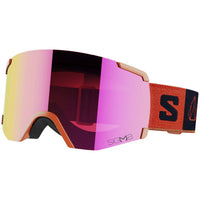 Salomon S/View Goggles Burnt Ochre/Sigma Poppy Red::Burnt Ochre/Sigma Poppy Red
