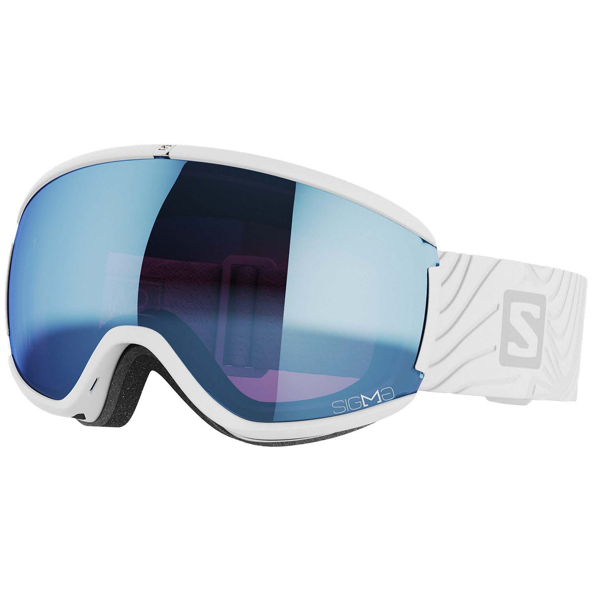 Salomon Ivy Sigma Goggles - Women's White/Sigma Sky Blue