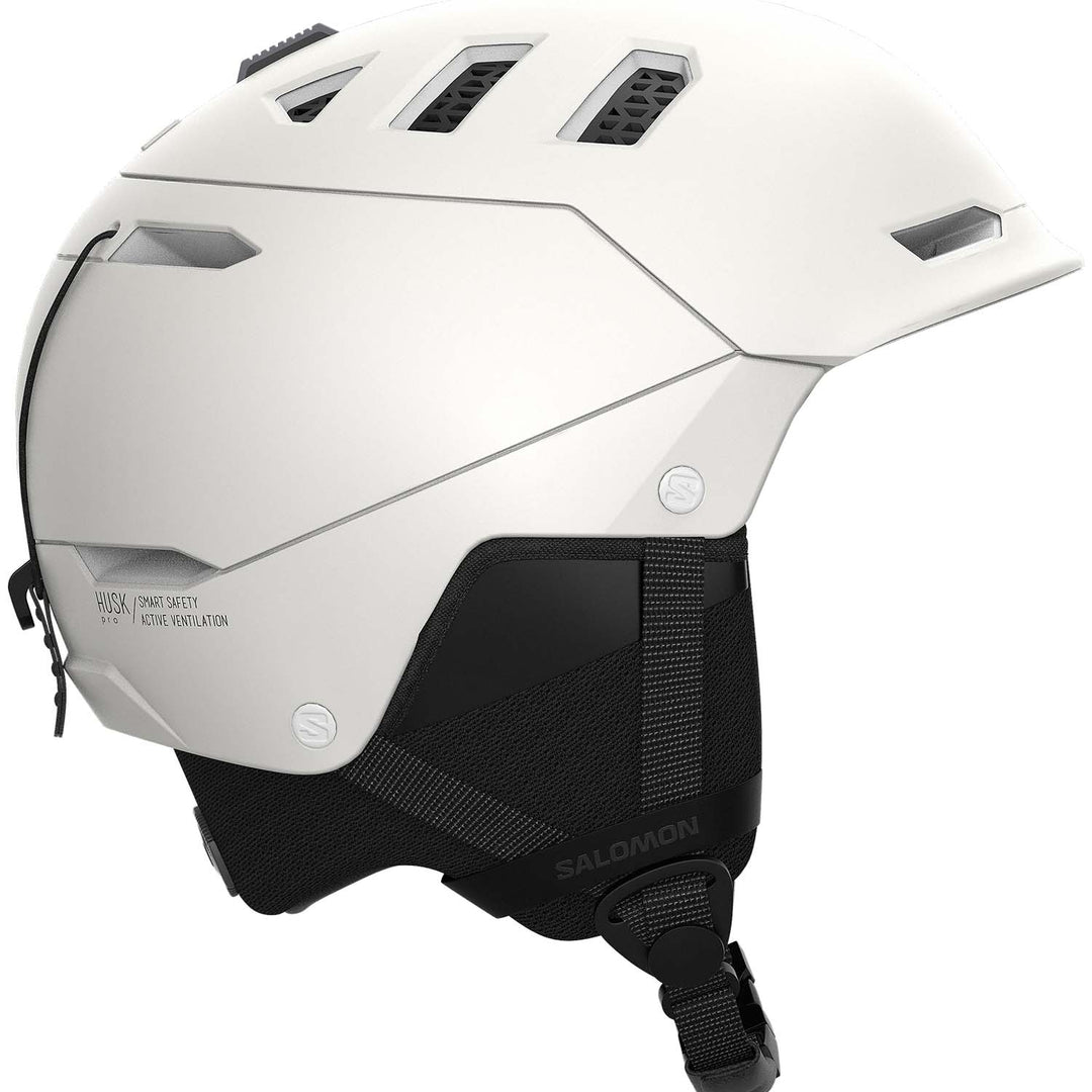 casque ski bluetooth salomon Husk Pro Mips Helmet 30H Total Playtime Works from visor helmets