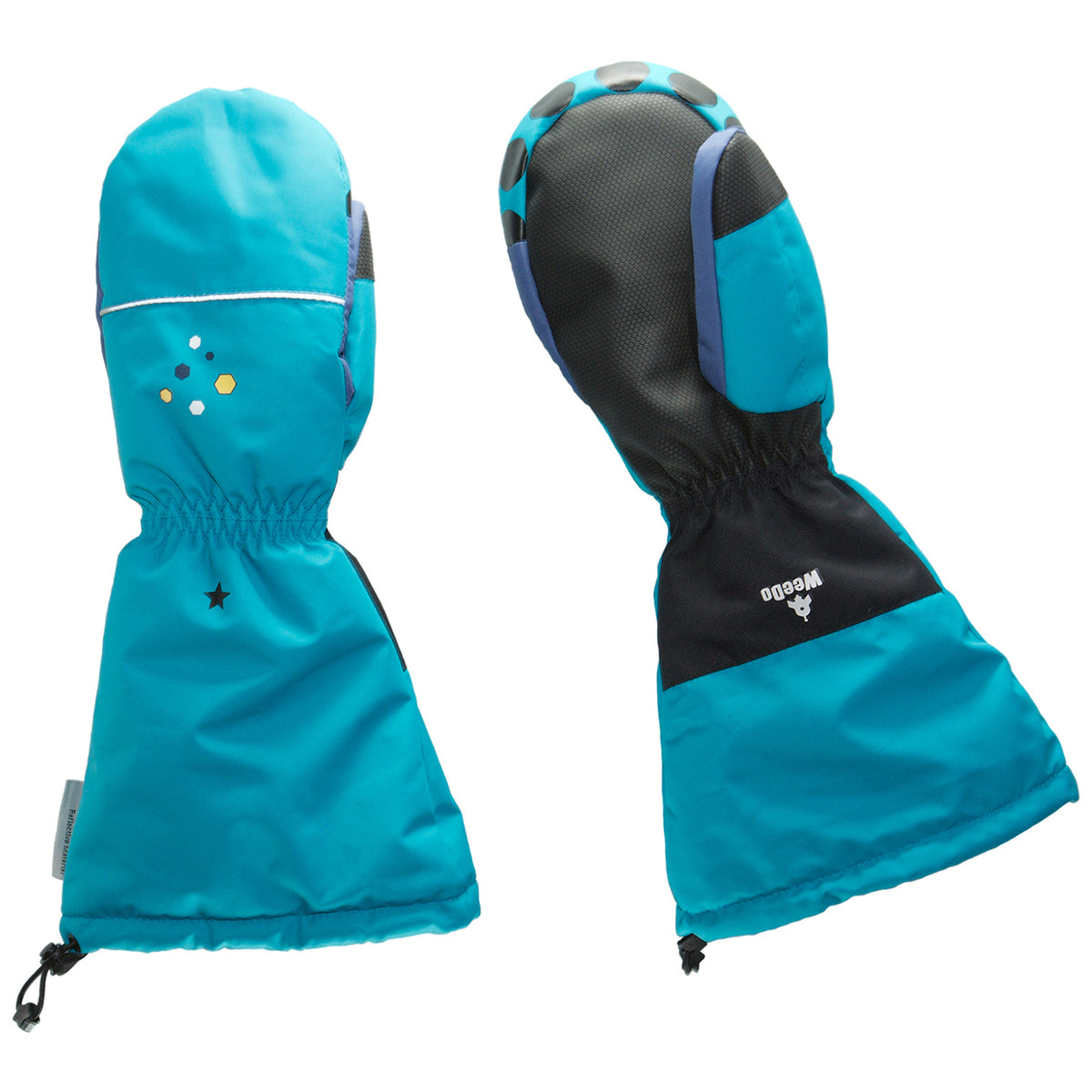 WeeDo funwear BLUE MONDO Monster Mittens - Kids' Blue