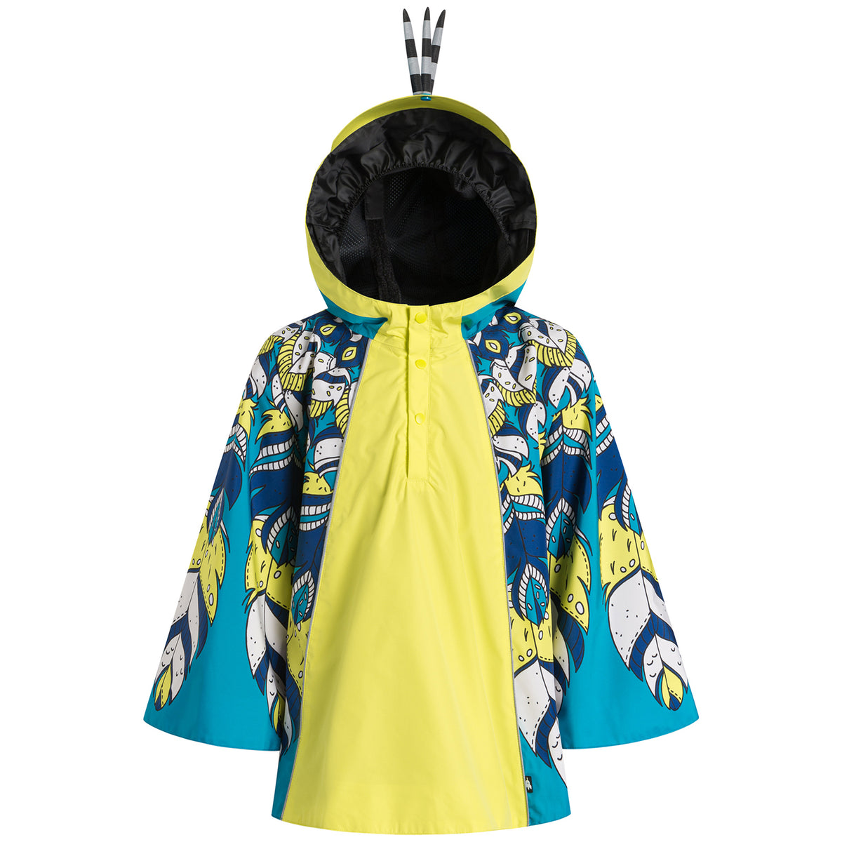 WeeDo funwear BIRDY Bird Rain Cape - Kids' Multi Colored
