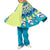 WeeDo funwear BIRDY Bird Rain Cape - Kids' Multi Colored