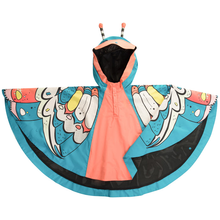 WeeDo funwear HOLLY Butterfly Rain Cape - Girls' Multi Colored
