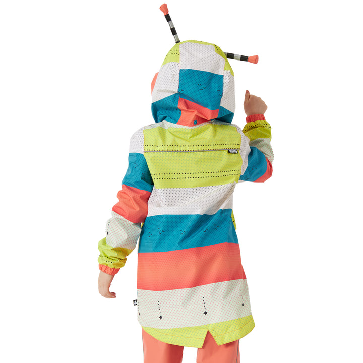 WeeDo funwear HOLLY Butterfly Rain Jacket - Girls' Multi Colored