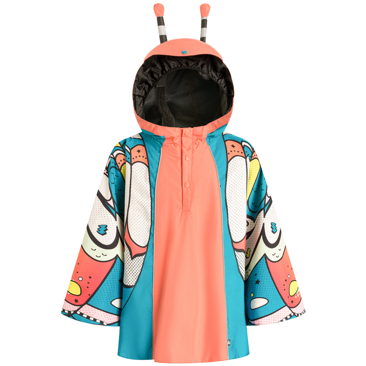 WeeDo funwear HOLLY Butterfly Rain Cape - Girls' Multi Colored