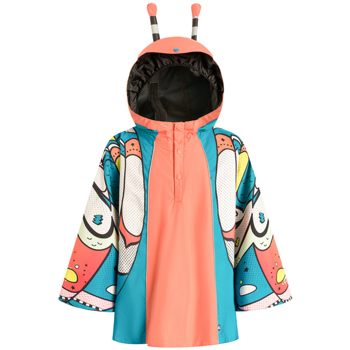 WeeDo funwear HOLLY Butterfly Rain Cape - Girls' Multi Colored
