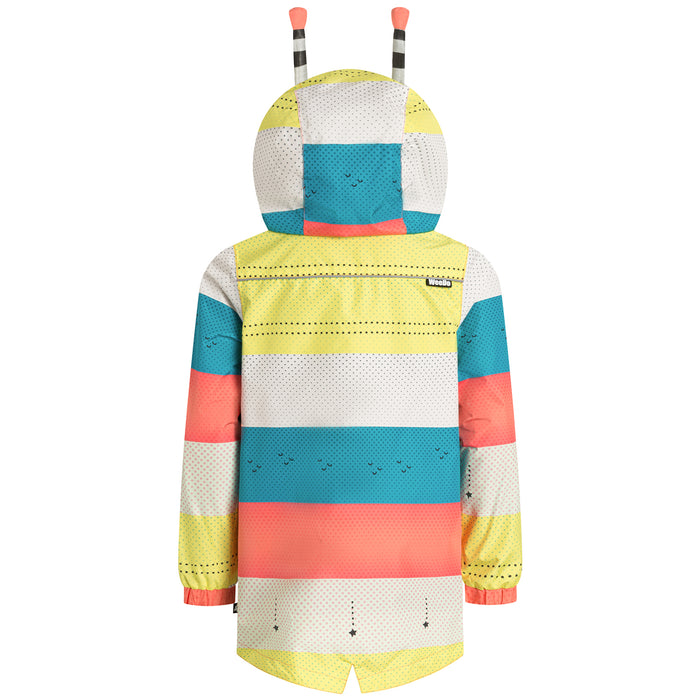 WeeDo funwear HOLLY Butterfly Rain Jacket - Girls' Multi Colored