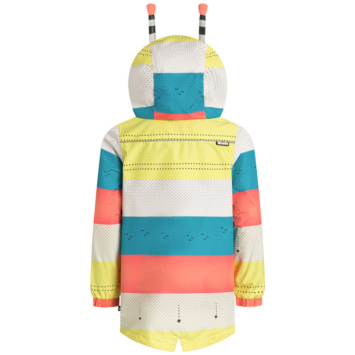 WeeDo funwear HOLLY Butterfly Rain Jacket - Girls' Multi Colored