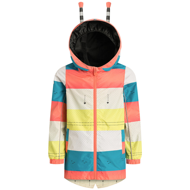 WeeDo funwear HOLLY Butterfly Rain Jacket - Girls' Multi Colored