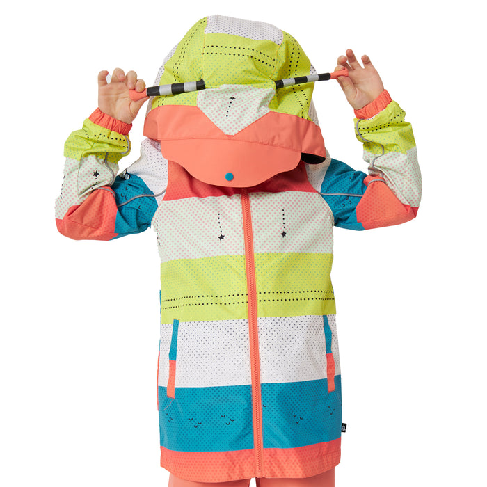 WeeDo funwear HOLLY Butterfly Rain Jacket - Girls' Multi Colored