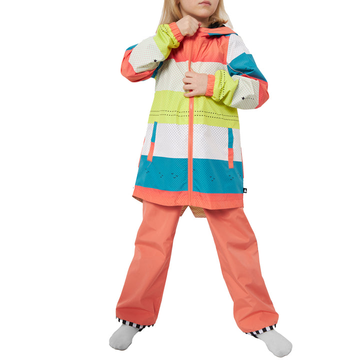 WeeDo funwear HOLLY Butterfly Rain Jacket - Girls' Multi Colored