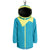 WeeDo funwear WINDY Butterfly Rain Jacket - Kids' Blue Petrol