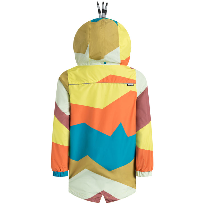 WeeDo funwear WOODY Bird Rain Jacket - Kids' Multi Colored