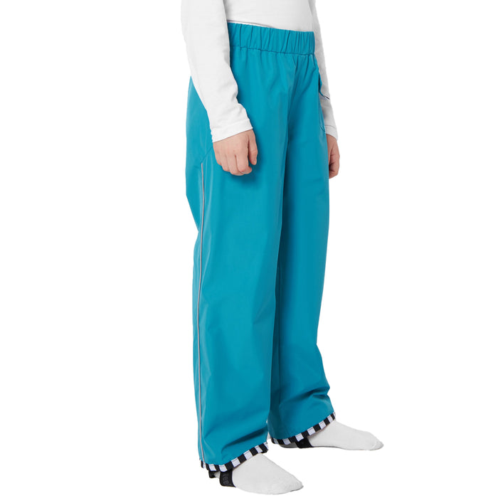 WeeDo funwear BIRDY Petrol Rain Pants - Kids' Blue Petrol