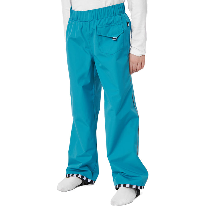 WeeDo funwear BIRDY Petrol Rain Pants - Kids' Blue Petrol