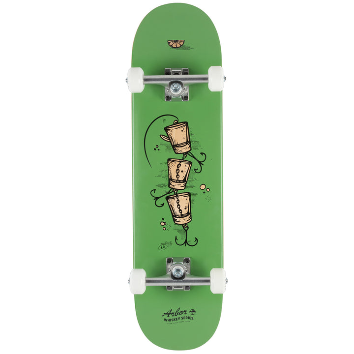 Arbor Whiskey Upcycle 8.0 Skateboard Complete