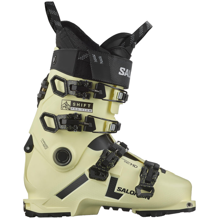 Salomon Shift Pro 110 Alpine Touring Ski Boots - Women's 2023 Tender Yellow/Black/White
