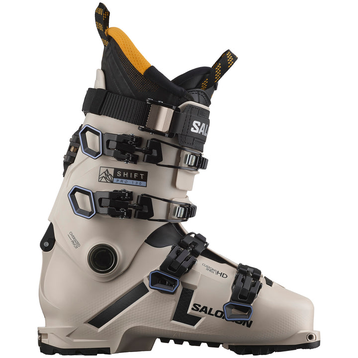 Salomon Shift Pro 130 Alpine Touring Ski Boots 2023 Humus/Black/Process Blue